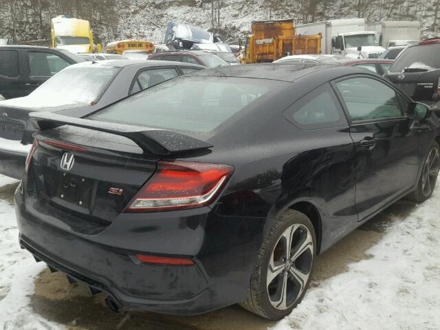 2HGFG4A57FH706587 - 2015 HONDA CIVIC SI BLACK photo 4