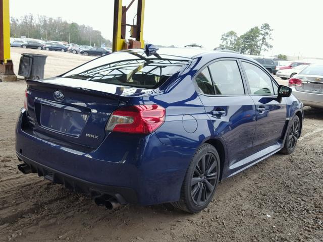 JF1VA1B60G9815238 - 2016 SUBARU WRX BLUE photo 4