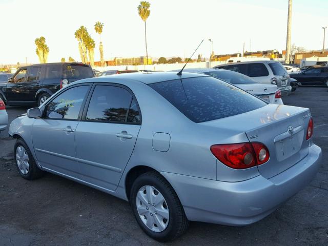 1NXBR32E56Z583882 - 2006 TOYOTA COROLLA CE SILVER photo 3