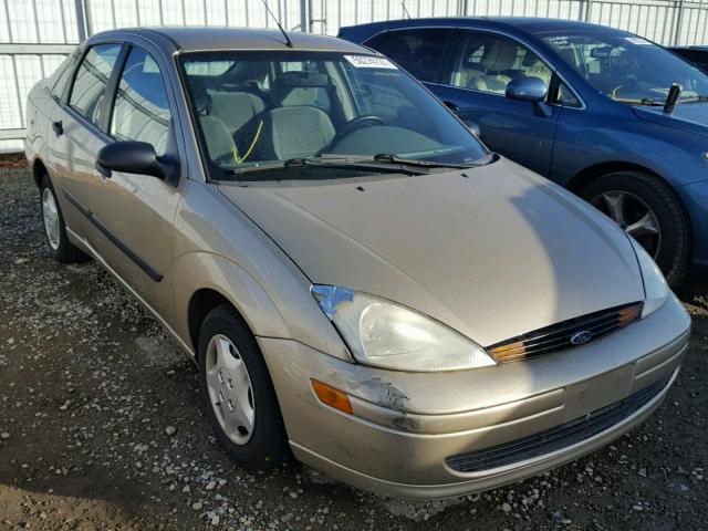 1FAFP33P61W196840 - 2001 FORD FOCUS LX GOLD photo 1