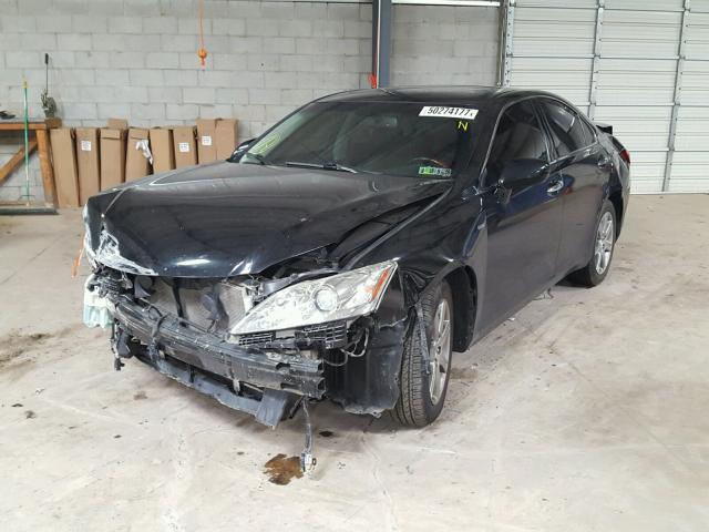 JTHBJ46G882261165 - 2008 LEXUS ES 350 BLACK photo 2