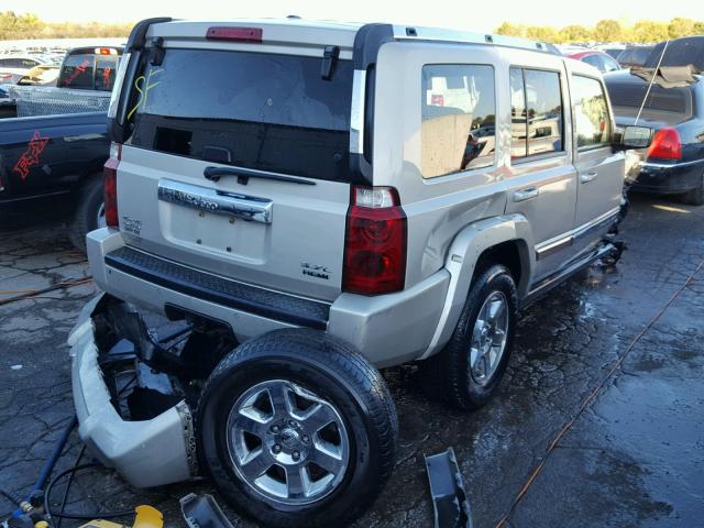 1J8HG58246C334324 - 2006 JEEP COMMANDER BEIGE photo 4
