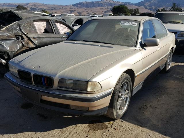 WBAGF832XWDL53028 - 1998 BMW 740 I AUTO BEIGE photo 2