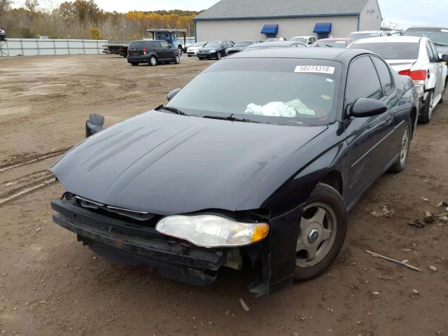 2G1WW12E339385872 - 2003 CHEVROLET MONTE CARL შავი ფოტო 2