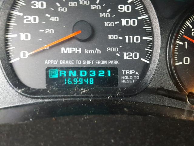 2G1WW12E339385872 - 2003 CHEVROLET MONTE CARL შავი ფოტო 8