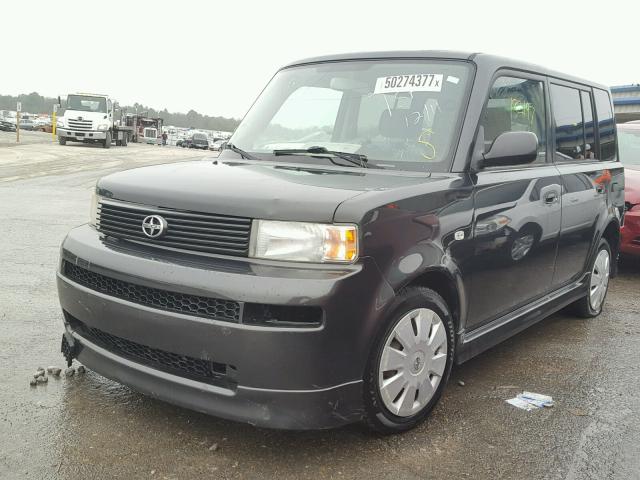 JTLKT324964084407 - 2006 TOYOTA SCION XB GRAY photo 2