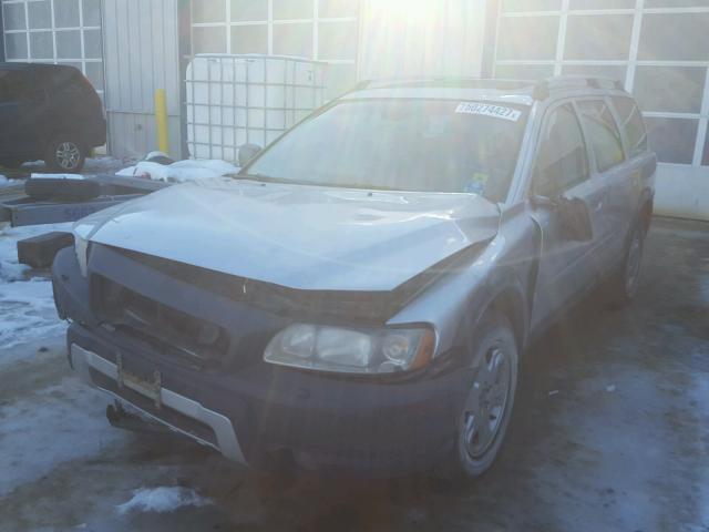 YV4SZ592461217373 - 2006 VOLVO XC70 SILVER photo 2