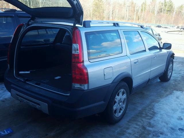 YV4SZ592461217373 - 2006 VOLVO XC70 SILVER photo 4