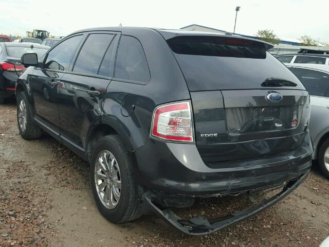 2FMDK39C37BA93093 - 2007 FORD EDGE SEL P CHARCOAL photo 3