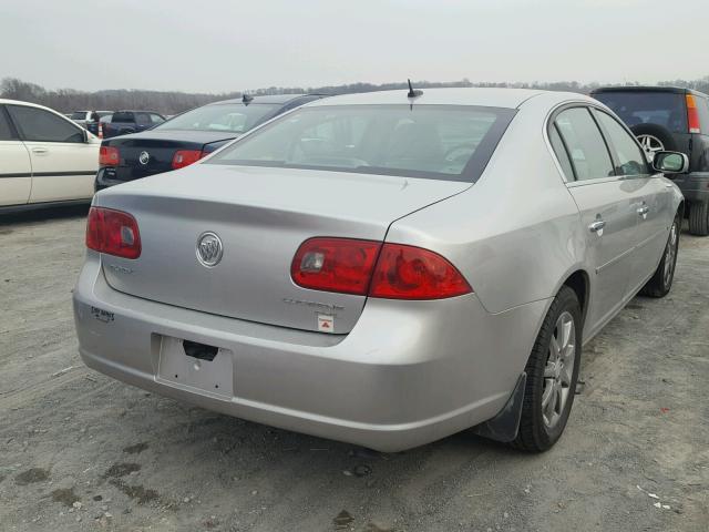 1G4HD57257U221667 - 2007 BUICK LUCERNE CX SILVER photo 4