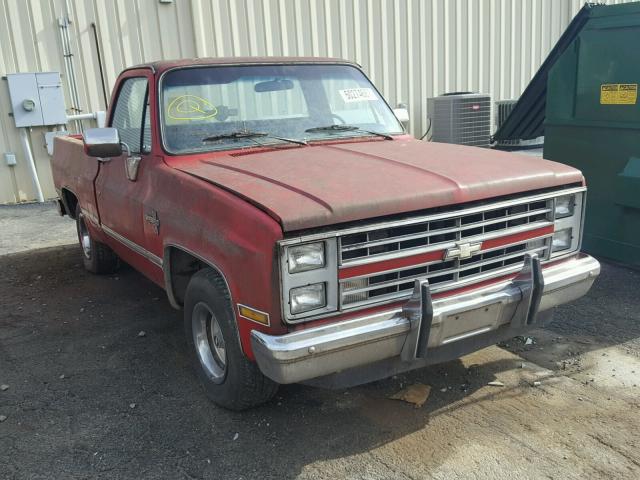 1GCDC14H7GF311365 - 1986 CHEVROLET C10 RED photo 1