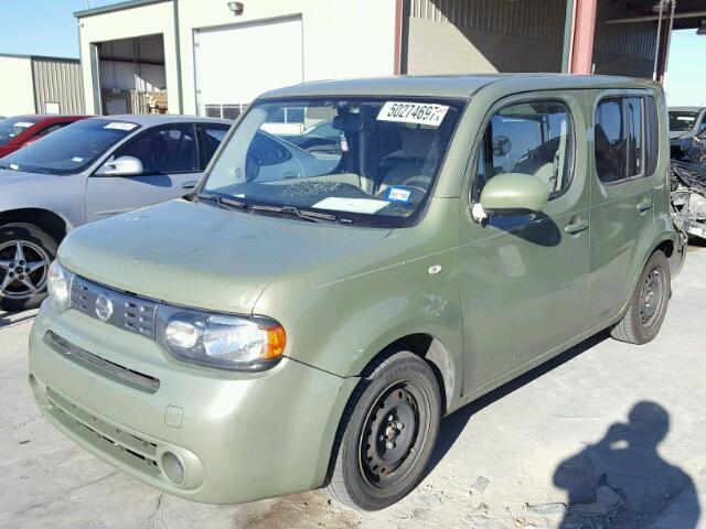 JN8AZ28R29T130080 - 2009 NISSAN CUBE BASE GREEN photo 2