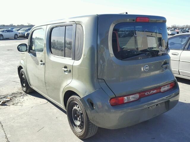 JN8AZ28R29T130080 - 2009 NISSAN CUBE BASE GREEN photo 3