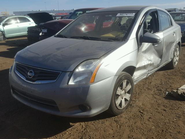 3N1AB6AP5BL731254 - 2011 NISSAN SENTRA 2.0 SILVER photo 2