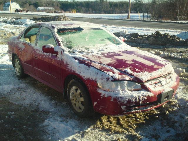 JHMCG65881C013930 - 2001 HONDA ACCORD EX RED photo 1