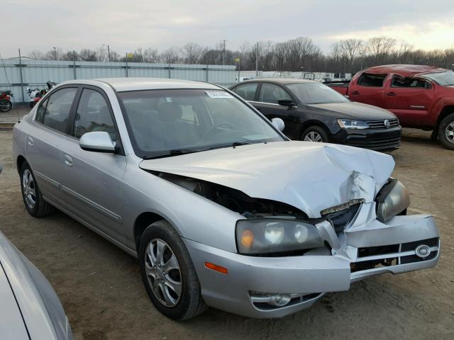 KMHDN46D84U748297 - 2004 HYUNDAI ELANTRA GL SILVER photo 1