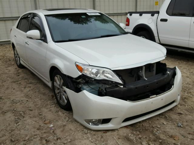 4T1BK3DB0BU436127 - 2011 TOYOTA AVALON BAS WHITE photo 1