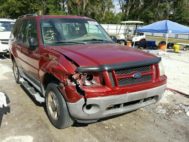 1FMYU60E92UC85889 - 2002 FORD EXPLORER S BURGUNDY photo 1