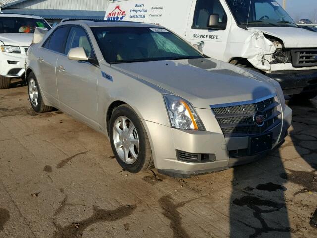 1G6DG577380185138 - 2008 CADILLAC CTS TAN photo 1