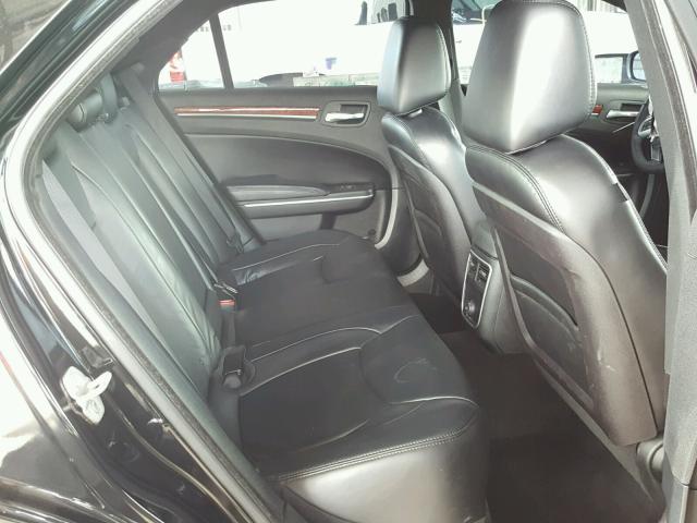 2C3CCAAGXDH520606 - 2013 CHRYSLER 300 BLACK photo 6