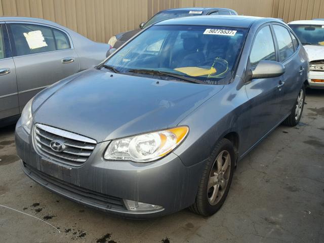 KMHDU4AD0AU967440 - 2010 HYUNDAI ELANTRA BL GRAY photo 2