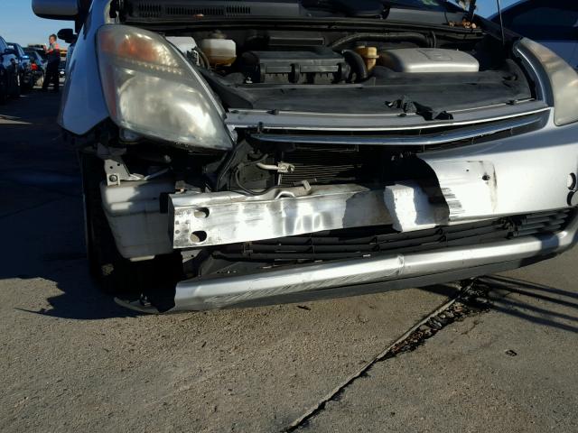 JTDKB20U283421617 - 2008 TOYOTA PRIUS BLUE photo 9