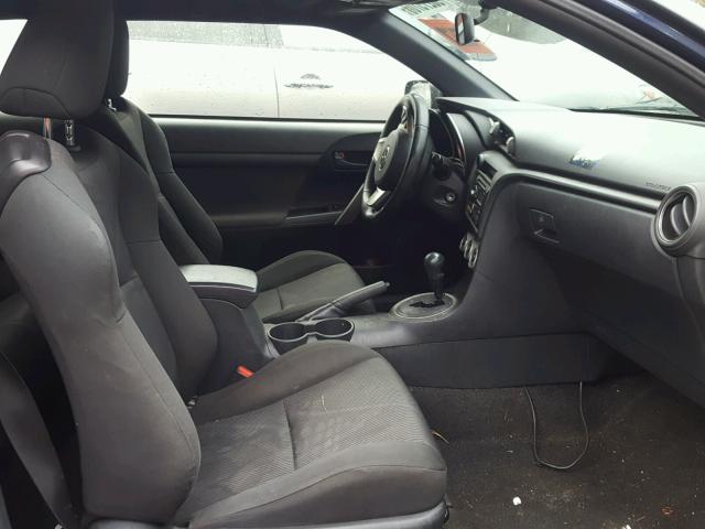 JTKJF5C72D3051389 - 2013 TOYOTA SCION TC 蓝色 照片 5