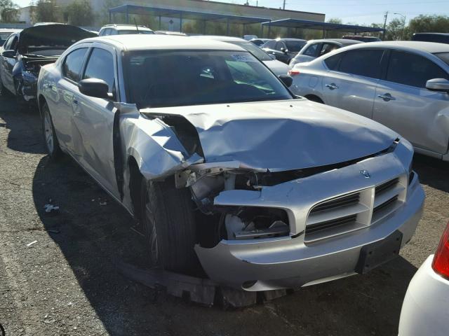 2B3KA43G98H330427 - 2008 DODGE CHARGER SILVER photo 1