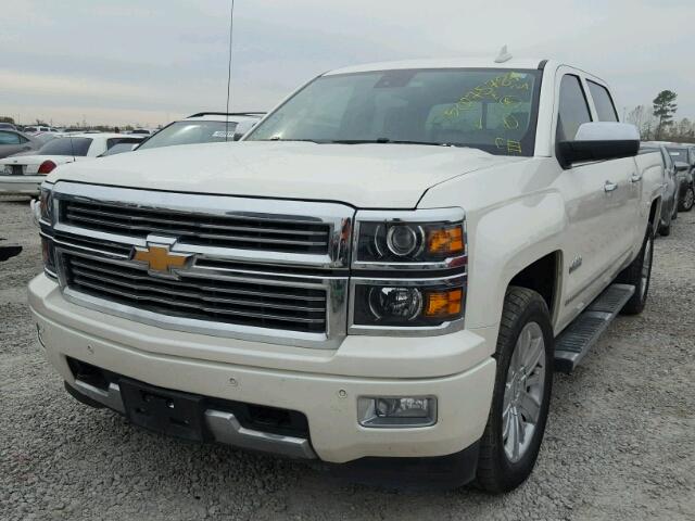 3GCPCTEJ7FG355759 - 2015 CHEVROLET SILVERADO WHITE photo 2