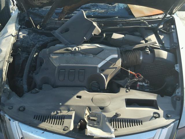 JH4KB2F63AC002432 - 2010 ACURA RL GRAY photo 7