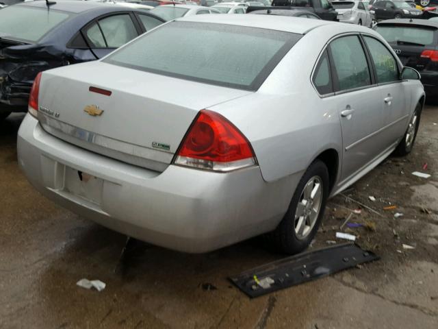 2G1WG5EK8B1117922 - 2011 CHEVROLET IMPALA LT SILVER photo 4