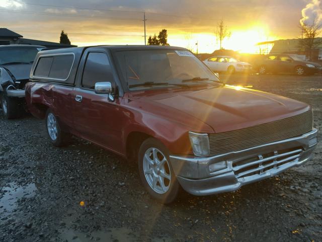 JT4RN81AXM0086986 - 1991 TOYOTA PICKUP 1/2 MAROON photo 1