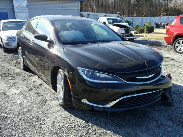 1C3CCCAB3GN128367 - 2016 CHRYSLER 200 LIMITE BLACK photo 1