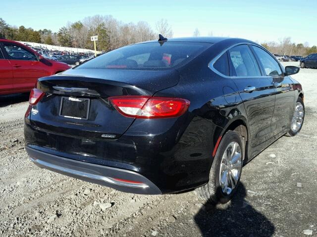 1C3CCCAB3GN128367 - 2016 CHRYSLER 200 LIMITE BLACK photo 4