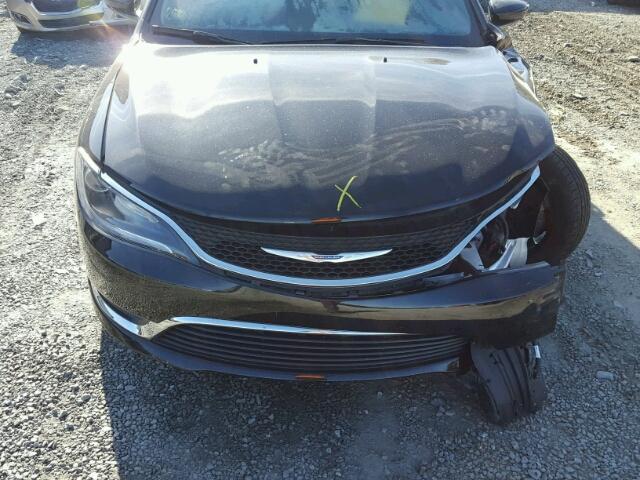 1C3CCCAB3GN128367 - 2016 CHRYSLER 200 LIMITE BLACK photo 7