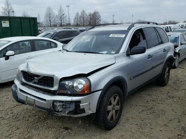 YV4CZ592X61251175 - 2006 VOLVO XC90 SILVER photo 2