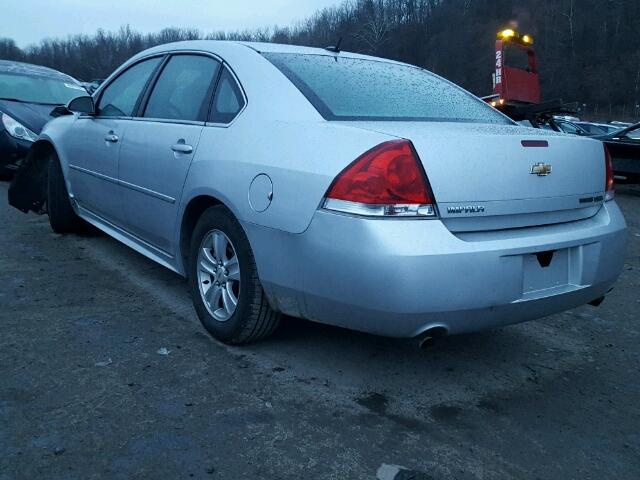 2G1WA5E39D1164390 - 2013 CHEVROLET IMPALA LS SILVER photo 3