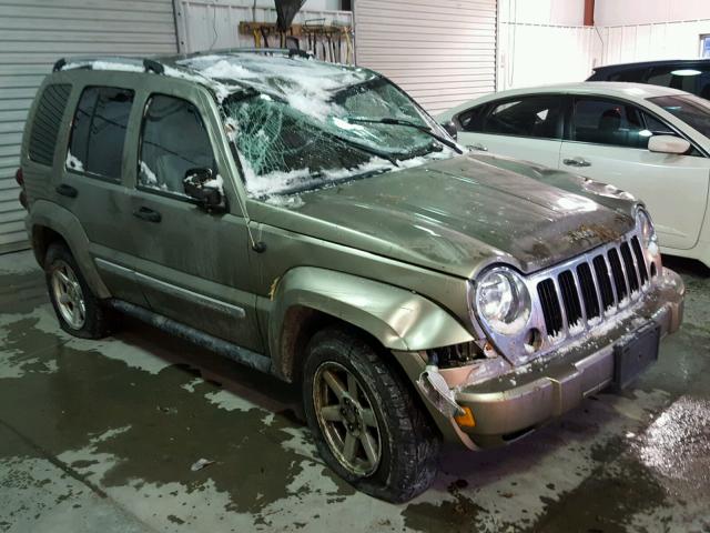 1J4GL58K06W238827 - 2006 JEEP LIBERTY LI GOLD photo 1