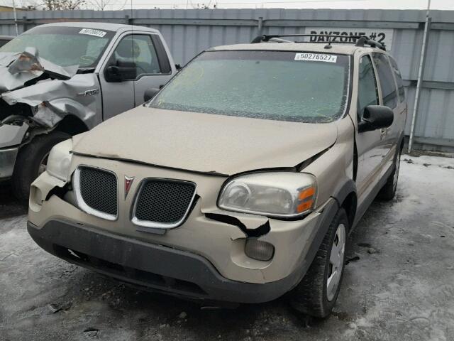 1GMDV23147D195120 - 2007 PONTIAC MONTANA SV BEIGE photo 2