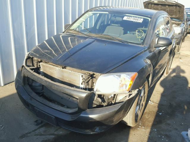 1B3HB48A69D183817 - 2009 DODGE CALIBER SX BLACK photo 2