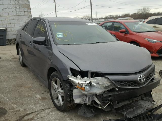 4T1BF1FK8DU269430 - 2013 TOYOTA CAMRY L GRAY photo 1