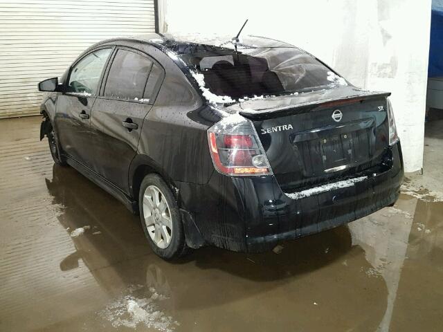 3N1AB6AP3BL629998 - 2011 NISSAN SENTRA 2.0 BLACK photo 3