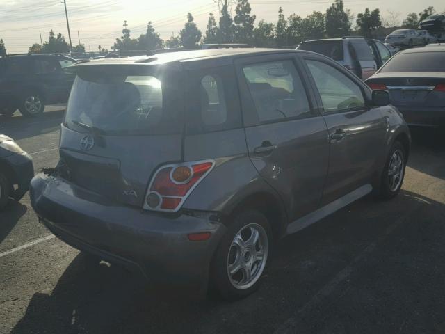 JTKKT624650090015 - 2005 TOYOTA SCION XA GRAY photo 4