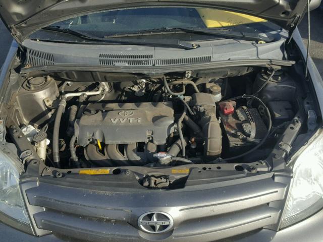 JTKKT624650090015 - 2005 TOYOTA SCION XA GRAY photo 7