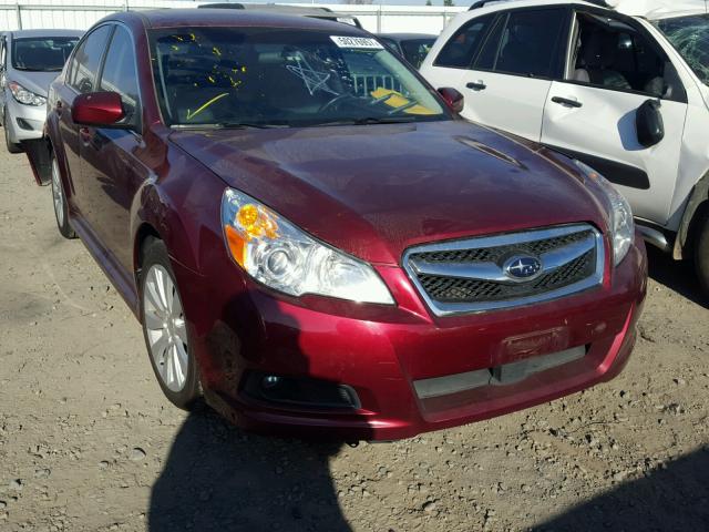 4S3BMBK64B3251812 - 2011 SUBARU LEGACY 2.5 BURGUNDY photo 1