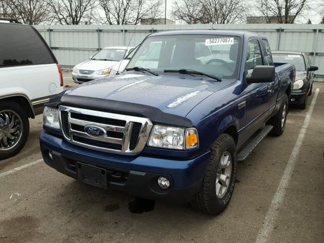 1FTLR4FE1APA12955 - 2010 FORD RANGER SUP BLUE photo 2