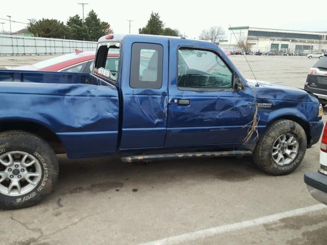 1FTLR4FE1APA12955 - 2010 FORD RANGER SUP BLUE photo 9