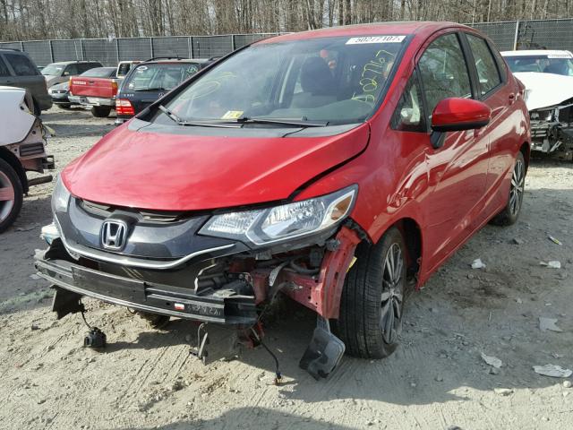 3HGGK5H81FM700231 - 2015 HONDA FIT EX RED photo 2