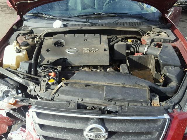 1N4AL11D13C303820 - 2003 NISSAN ALTIMA BAS BURGUNDY photo 7