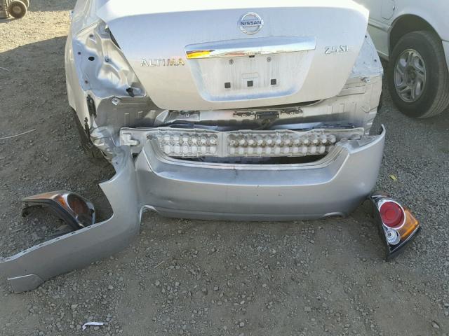 1N4AL2AP8CC255278 - 2012 NISSAN ALTIMA BAS SILVER photo 9